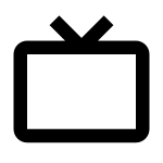 Tv SVG Icon